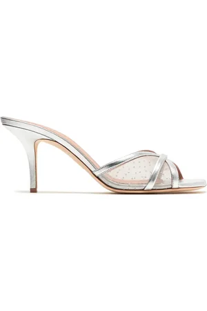 MALONE SOULIERS 70mm Perla mules