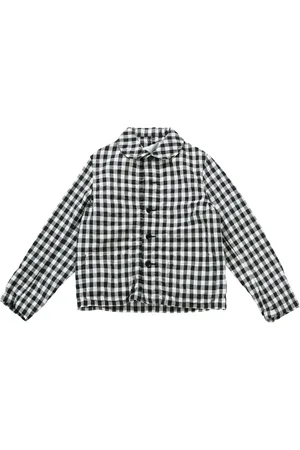 Comme des Garçons Gingham-pattern jacket