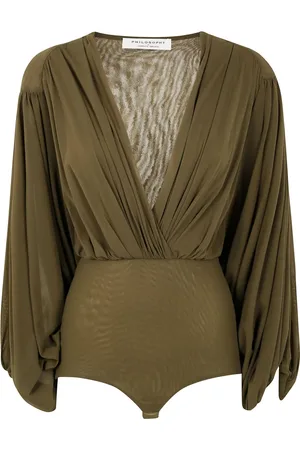Serafini Wide-sleeves bodysuit