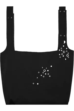 YOHJI YAMAMOTO Eyelet-embellished tote bag