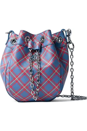 Vivienne Westwood Tartan-check bucket bag