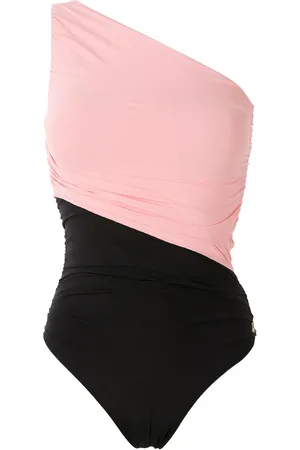 Brigitte Sandra two-tone swimsuit