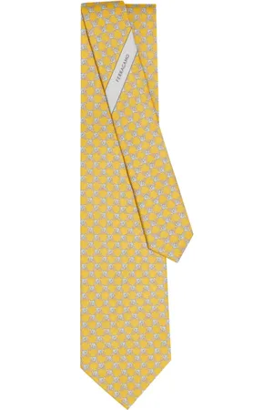 Salvatore Ferragamo Cyclist-print tie