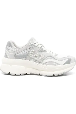 EA7 Mesh-panelled sneakers