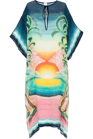 Casablanca Silk chiffon maxi dress