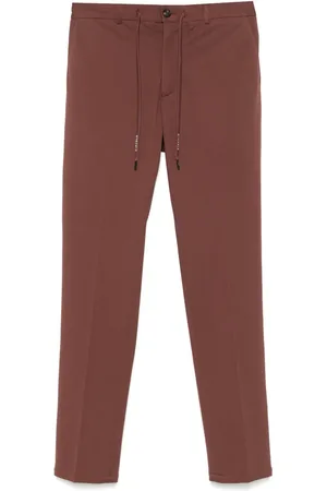 Circolo Piqué-weave trousers