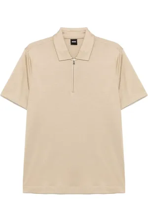 HUGO BOSS Half-zip polo shirt