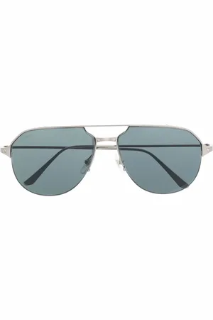 Cartier Santos de Cartier pilot-frame sunglasses