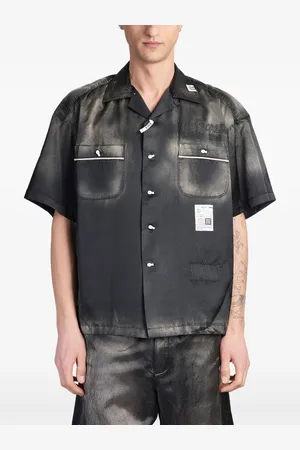 Maison Mihara Yasuhiro Distressed shirt