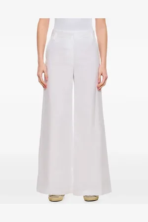 ALBERTO BIANI Cotton wide-leg trousers