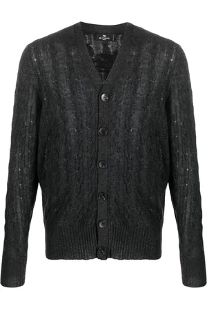 Etro Cable-knit cashmere cardigan