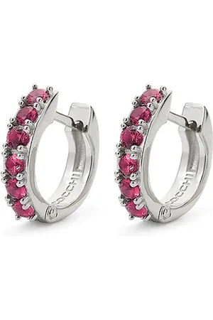 EMANUELE BICOCCHI Crystal hoop earrings