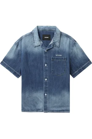 We11 Done Logo-embroidered shirt
