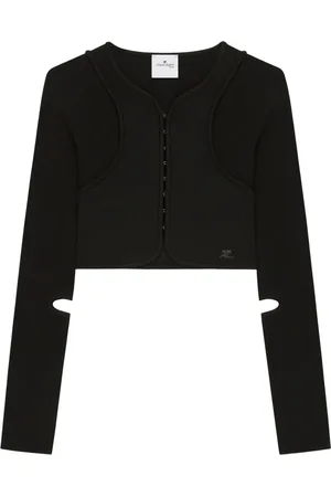 Courrèges Scuba knitted jacket