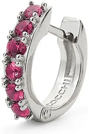 EMANUELE BICOCCHI Logo-engraved hoop earring
