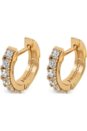 EMANUELE BICOCCHI Crystal hoop earrings