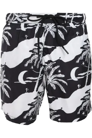 MAUNA KEA Graphic-print swim shorts