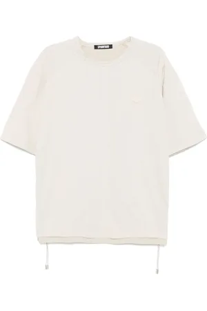 Spoonyard Side lace-up T-shirt