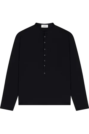 LANEUS Button-up t-shirt