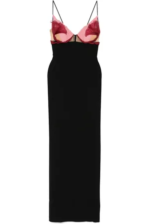 Nensi Dojaka Evie Petal maxi dress