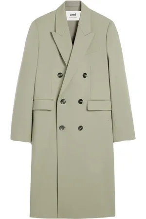 Ami Double-breasted virgin wool blazer