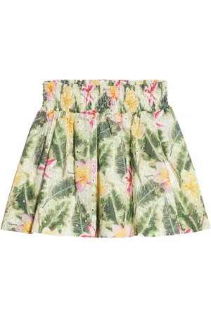 Roberto Cavalli Floral Cutwork skirt