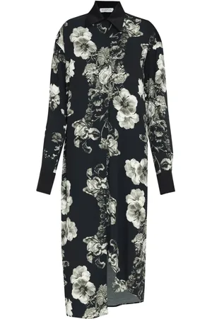 Gloria Coelho Floral-print shirt dress