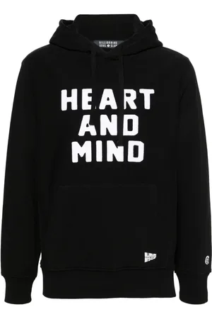 Billionaire Boys Club Slogan-embroidered cotton hoodie