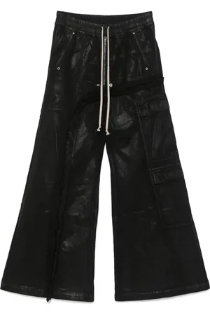 Rick Owens Imbalanced Double Cargo Jumbo Belas jeans