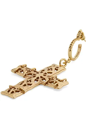 EMANUELE BICOCCHI Notre-Dame Cross earring