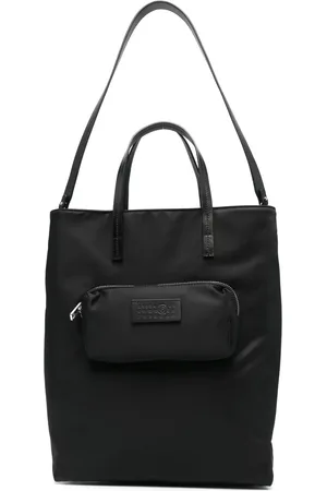 Maison Margiela Logo-patch tote bag