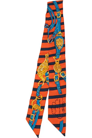 Hermès 2000-2020 Brides De Gala Bayaderes Twilly Silk Scarf scarves