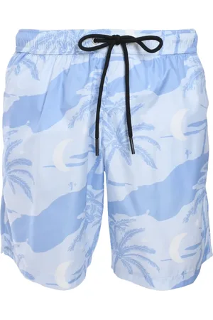 MAUNA KEA Graphic-print swim shorts