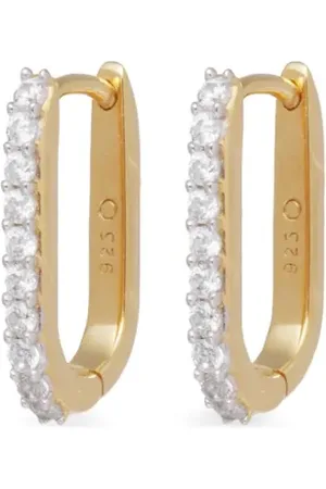 Missoma Crystal-embellished earrings