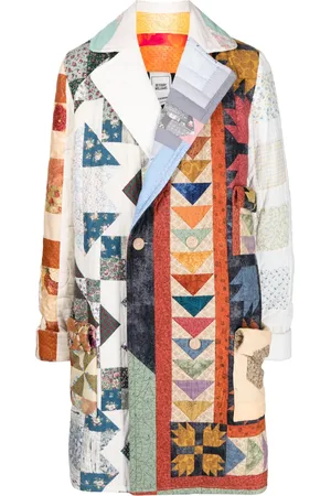 Bethany Williams Double-breasted patchwork coat