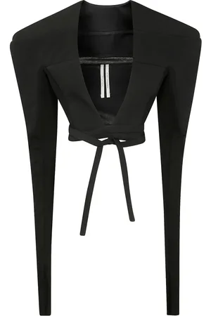 Rick Owens Long-sleeved crop top
