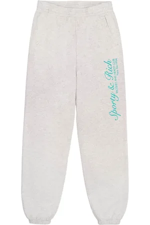 Sporty & Rich Logo-print track pants