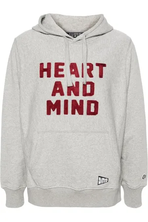 Billionaire Boys Club Slogan-embroidered cotton hoodie