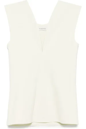 Lanvin Deep V-neck top