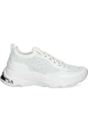 DKNY Logo-embroidered sneakers