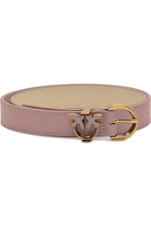Pinko Logo-buckle belt