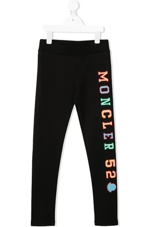 Moncler Embroidered logo leggings