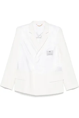 Victoria Beckham Logo-patch blazer