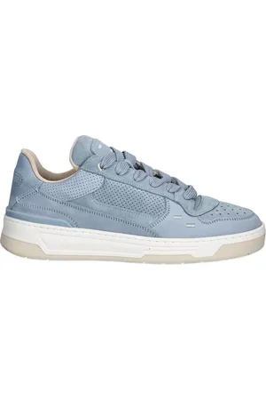 Filling pieces Suede-panelled sneakers