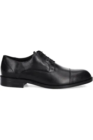 HUGO BOSS Colby perforated-cap derby shoes