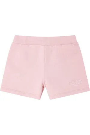 Fendi Logo-embroidered shorts