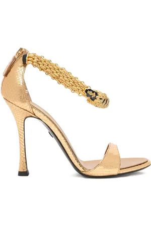 Roberto Cavalli Jewel Tigers sandals