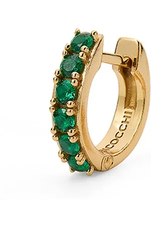 EMANUELE BICOCCHI Logo-engraved hoop earring