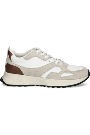 HUGO BOSS Jonah suede-panelled sneakers