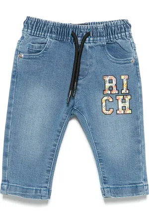 John Richmond Logo-print jeans